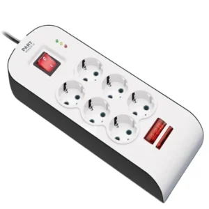 محافظ ولتاژ 6 خانه با نمایشگر دیجیتال پارت الکتریک مدل پارت